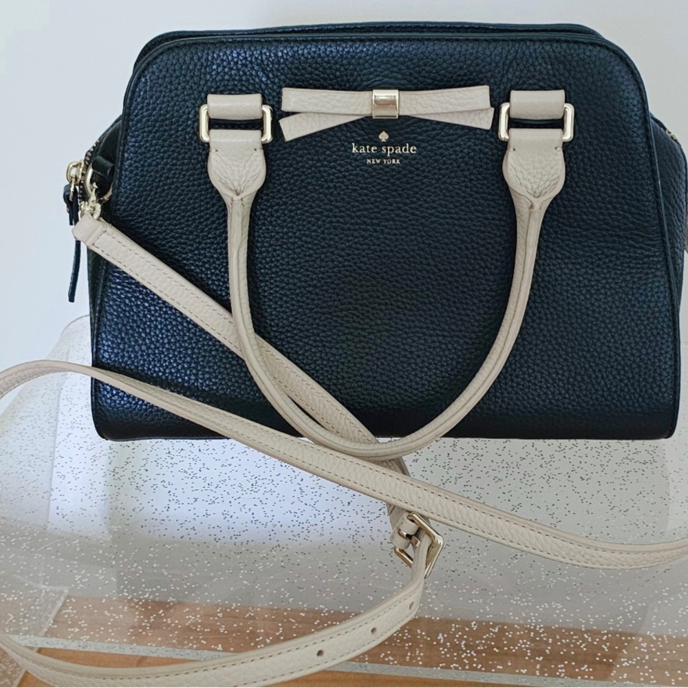 Kate Spade Black and White Satchel